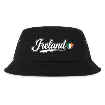 Scénario irlandais avec un cœur de drapeau Fan patriotique - Bob Enfant - noir - Devant