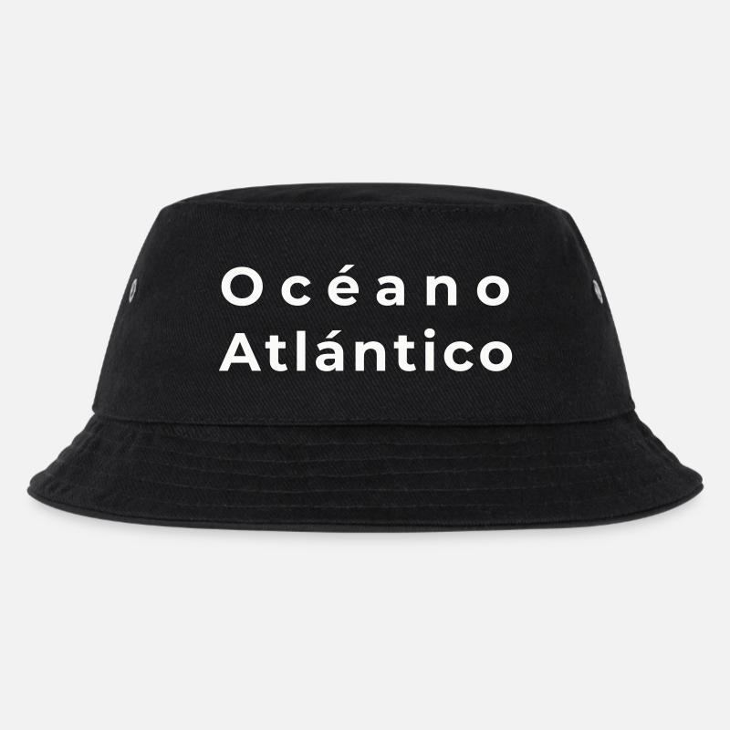 Océan Atlantique Typographie Marine - Bob Enfant - noir