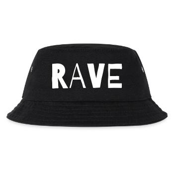 Conception typographique de musique rave - Bob Enfant - noir - Devant