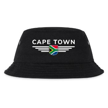 Kapstadt T-Shirt für Fans und Entdecker - Kinder Bucket Hat - Schwarz - Vorne
