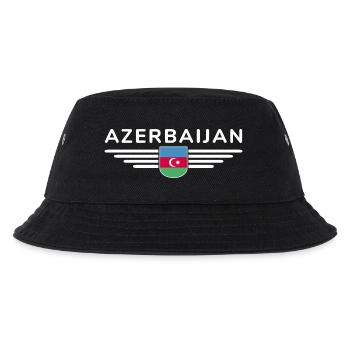 Aserbaidschan Design – Für Fans & Reisende - Kinder Bucket Hat - Schwarz - Vorne