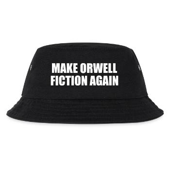 make orwell fiction again - Kids’ Bucket Hat - black - Front