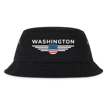 Washington USA Outfit Design T-Shirt - Bob Enfant - noir - Devant
