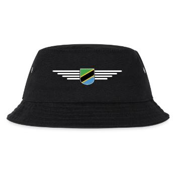 Tansania T-Shirt für echte Fans - Kinder Bucket Hat - Schwarz - Vorne