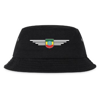 Ethiopia Design – Pride and Culture - Kids’ Bucket Hat - black - Front