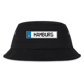 Plaque d'immatriculation Hambourg - Bob Enfant - noir - Devant