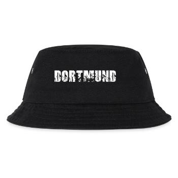Dortmund - Kinder Bucket Hat - Schwarz - Vorne