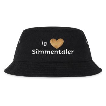 J'aime Simmentaler - Bob Enfant - noir - Devant