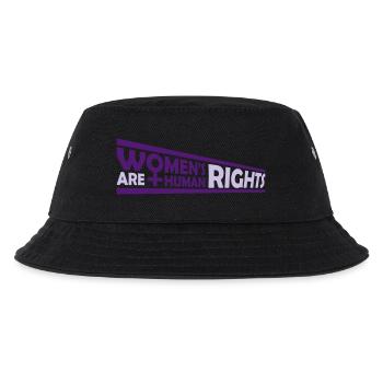 womens rights Feminist Zitat - Kinder Bucket Hat - Schwarz - Vorne