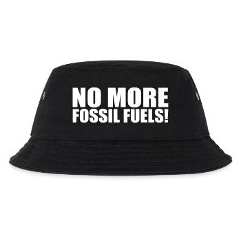 No more fossil fuels - Kinder Bucket Hat - Schwarz - Vorne