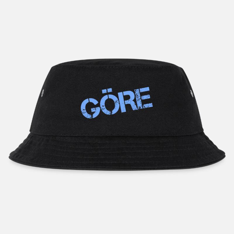 GÖRE - Kinder Bucket Hat - Schwarz