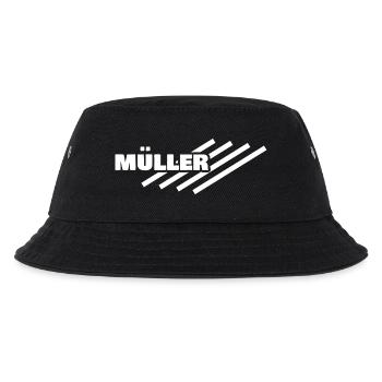 Miller - Kids’ Bucket Hat - black - Front