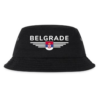 Belgrade T-Shirt – For fans of the capital - Kids’ Bucket Hat - black - Front