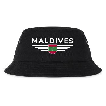 Maldives Fans: Exclusive Shirts - Kids’ Bucket Hat - black - Front