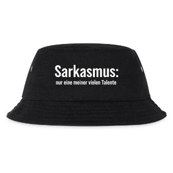 Sarkasmus: Eine meiner Talente - Kinder Bucket Hat - Schwarz - Vorne