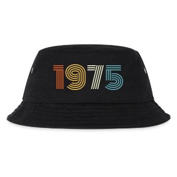 1975 Gift 1975 Vintage 1975 - Kids’ Bucket Hat - black - Front