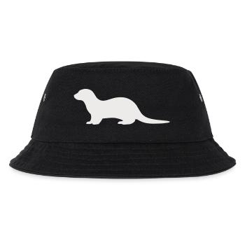 otter_tier_1 - Kinder Bucket Hat - Schwarz - Vorne