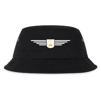 Rhode Island Fan T-Shirt – Stylisch & Einzigartig - Kinder Bucket Hat - Schwarz - Vorne