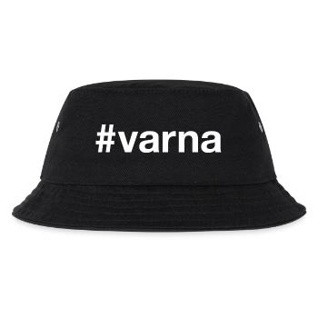 VARNA Bulgaria Bulgarien Hashtag - Kinder Bucket Hat - Schwarz - Vorne