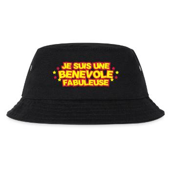 Bénévolat / Bénévole / Solidaire / Humanitaire - Bob Enfant - noir - Devant