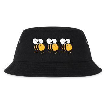 3 busy bees - Kids’ Bucket Hat - black - Front