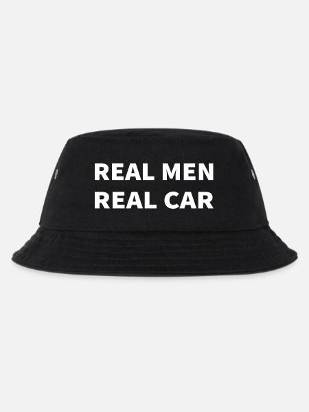 Auto - Kinder Bucket Hat - Schwarz