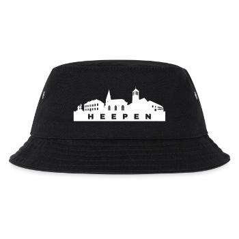 Heepen Skyline Bielefeld Amt Vogtei - Kinder Bucket Hat - Schwarz - Vorne