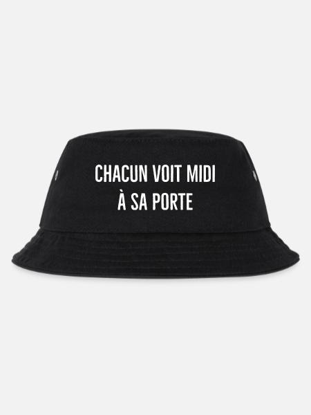 chacun voit midi a sa porte - Bob Enfant - noir