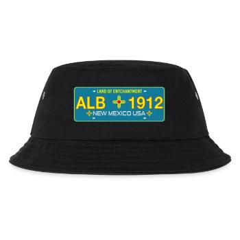 New Mexico Nummernschild Albuquerque - Kinder Bucket Hat - Schwarz - Vorne