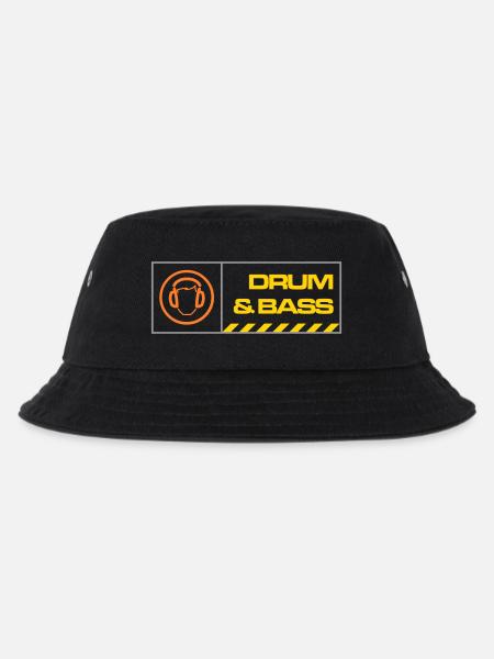 db warning - Kids’ Bucket Hat - black
