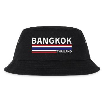 T-shirt drapeau de la Thaïlande Bangkok - Bob Enfant - noir - Devant
