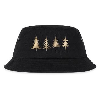Tannenbäumchen - Kinder Bucket Hat - Schwarz - Vorne