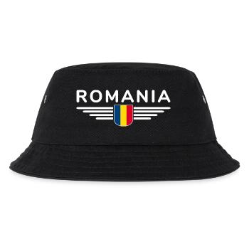 Bukarest T-Shirt für Rumänien Fans - Kinder Bucket Hat - Schwarz - Vorne