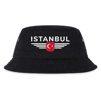 Türkei Ankara Türkiye Istanbul T Shirt Design - Kinder Bucket Hat - Schwarz - Vorne