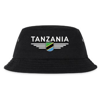 Tansania T-Shirt für echte Fans - Kinder Bucket Hat - Schwarz - Vorne