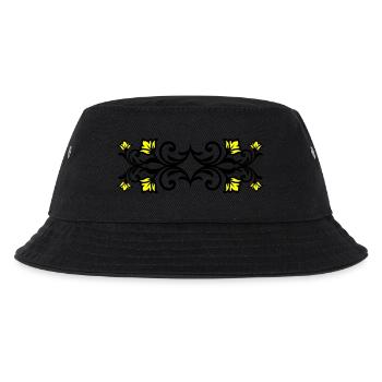 Ornement Floral Tourbillon - Bob Enfant - noir - Devant