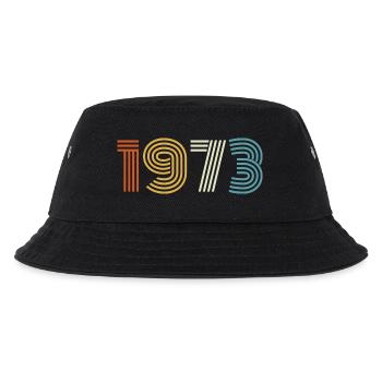 1973 Geschenk 1973 Jahrgang 1973 - Kinder Bucket Hat - Schwarz - Vorne