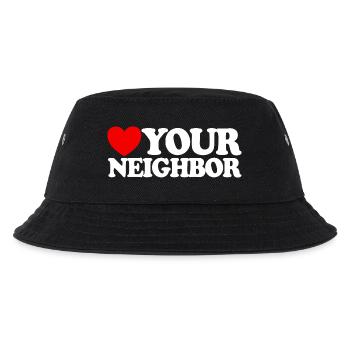 Charity – Christian Faith – Jesus - Kids’ Bucket Hat - black - Front