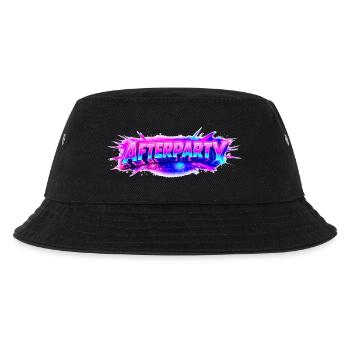 Afterparty Neon Pulse - Kinder Bucket Hat - Schwarz - Vorne