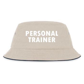 Personal trainer - Kids’ Bucket Hat - ecru/navy - Front