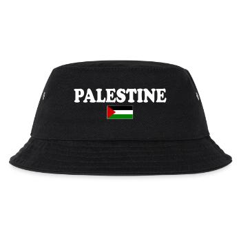 Palestina - Kinder Bucket Hat - Schwarz - Vorne