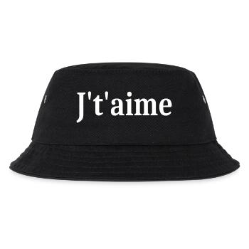 I love you Valentine's Day - Kids’ Bucket Hat - black - Front