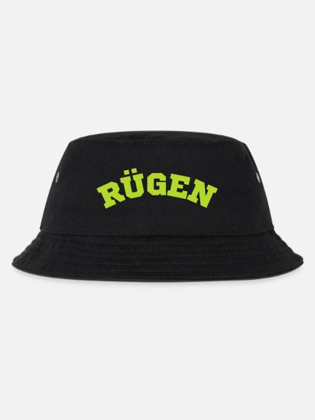 Rügen - Kinder Bucket Hat - Schwarz