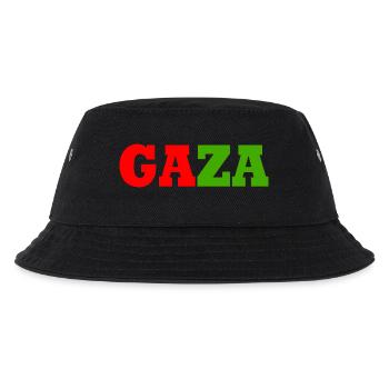 Gaza - Kids’ Bucket Hat - black - Front
