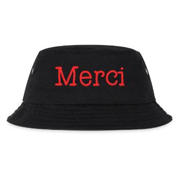 VIELEN DANK. DANKE. VIELEN DANK. JAHRESTAG. GEBURT. - Kinder Bucket Hat - Schwarz - Vorne