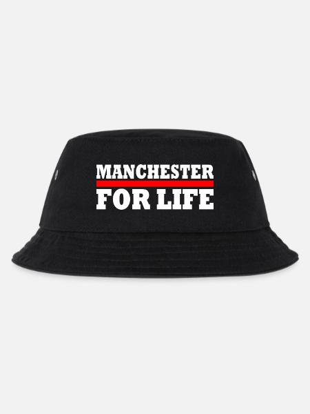 MANCHESTER - Kids’ Bucket Hat - black