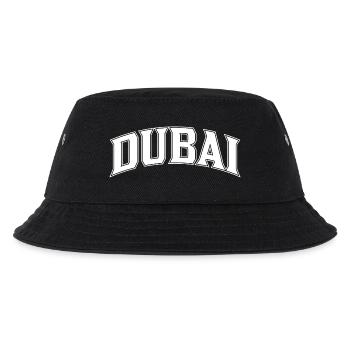 Dubai Schriftzug im Bogen - Kinder Bucket Hat - Schwarz - Vorne