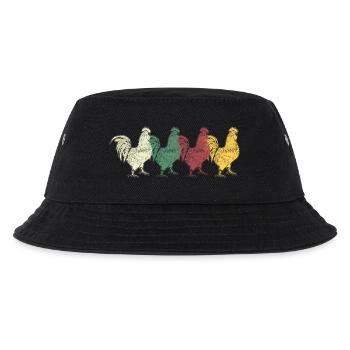Rooster - Kids’ Bucket Hat - black - Front