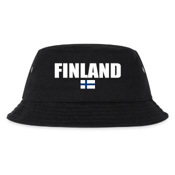 Finland - Kids’ Bucket Hat - black - Front