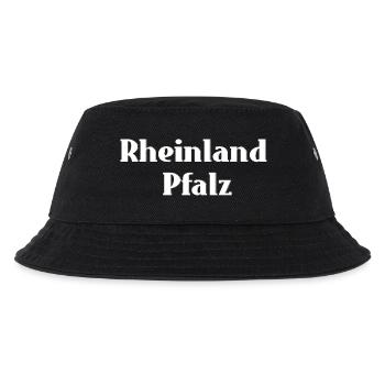 Pfalzliebhaber, Rheinland Pfalz - Kinder Bucket Hat - Schwarz - Vorne